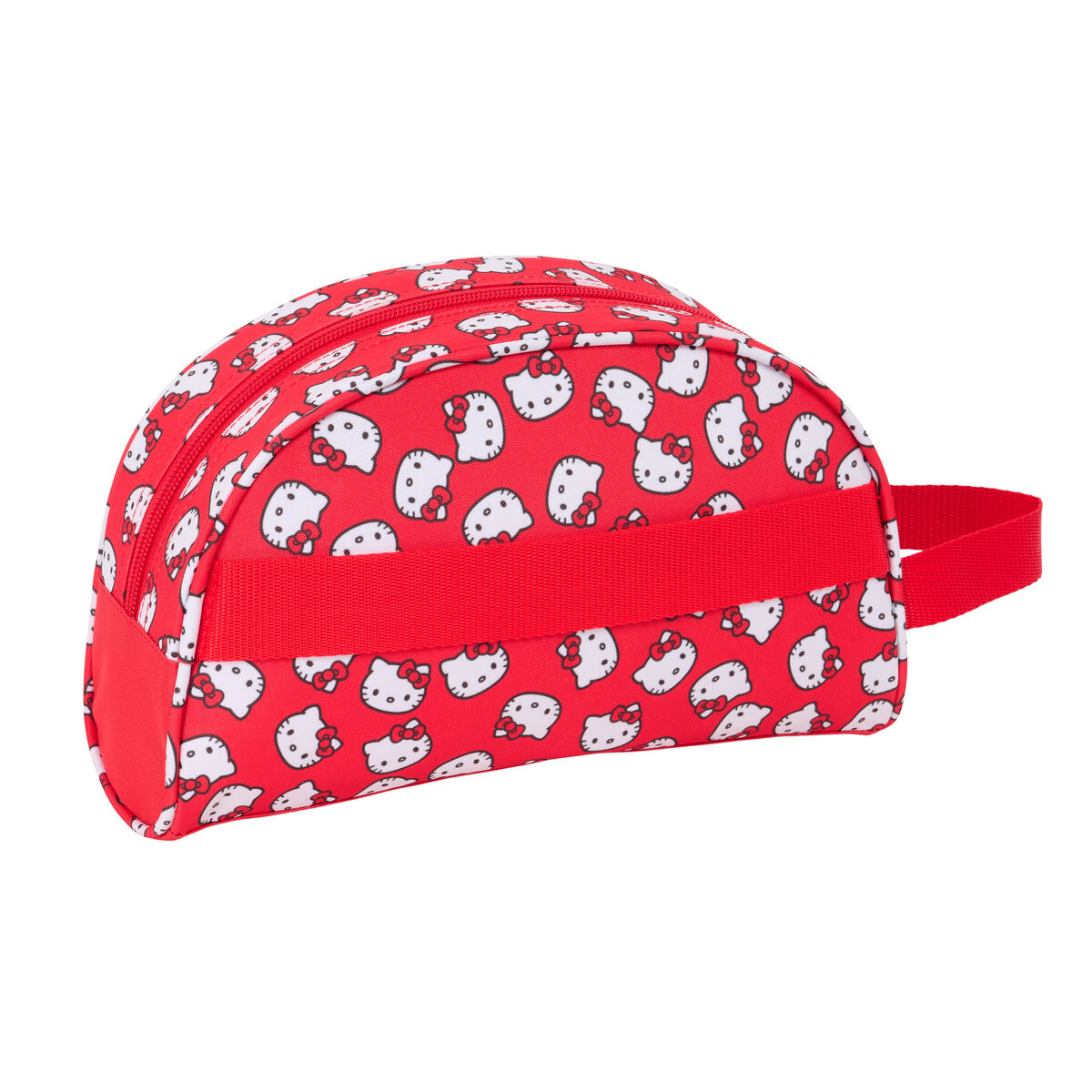 Neceser de Viaje Hello Kitty Iconic Blanco Rojo 26 x 16 x 9 cm