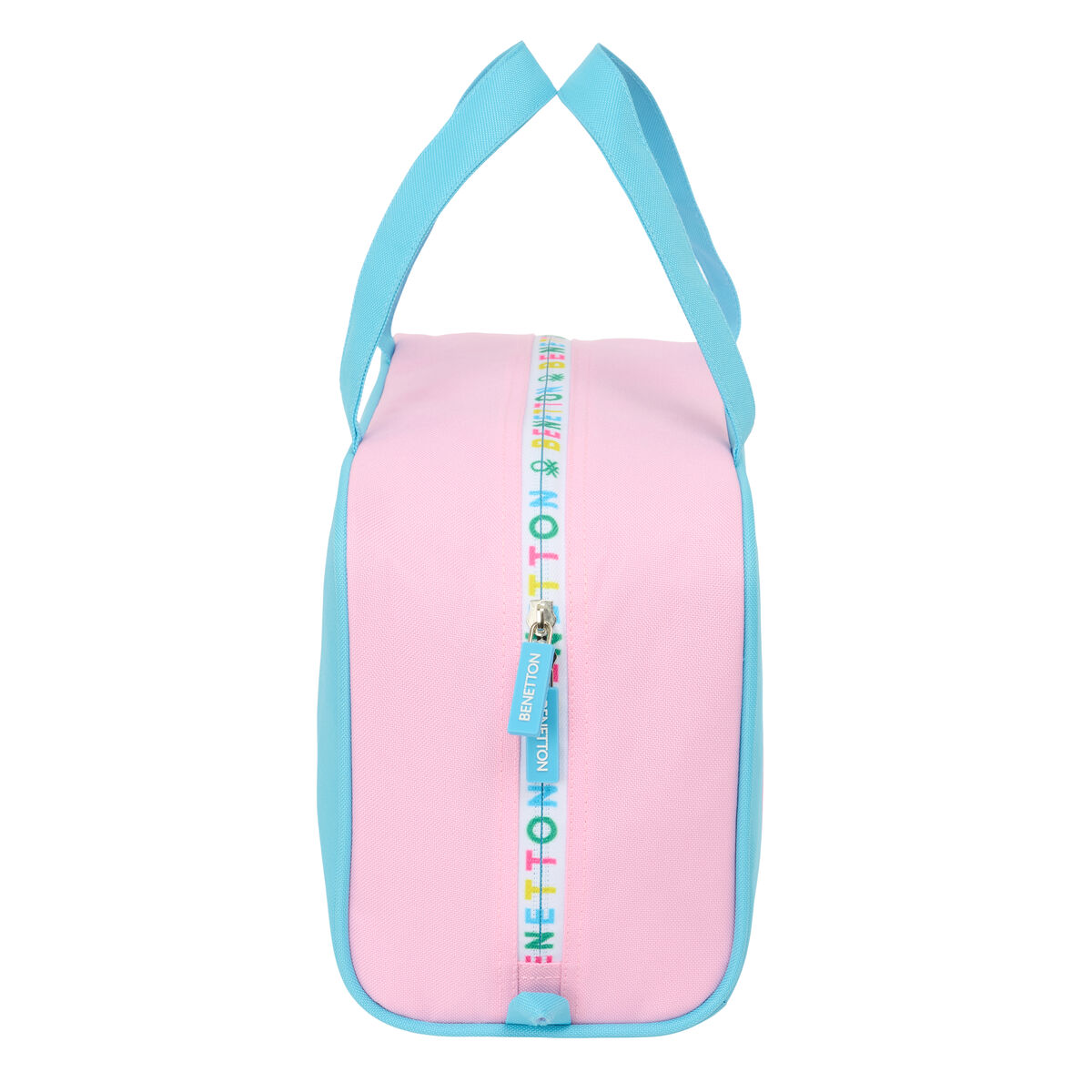 Neceser de Viaje Benetton Unique Rosa Turquesa 31 x 14 x 19 cm