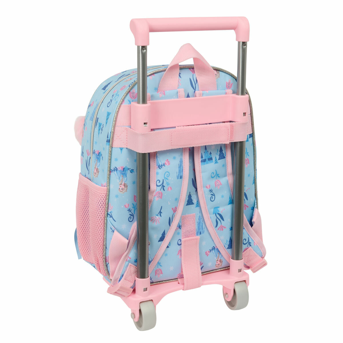Mochila Escolar con Ruedas Frozen Ice magic Azul 28 x 34 x 10 cm