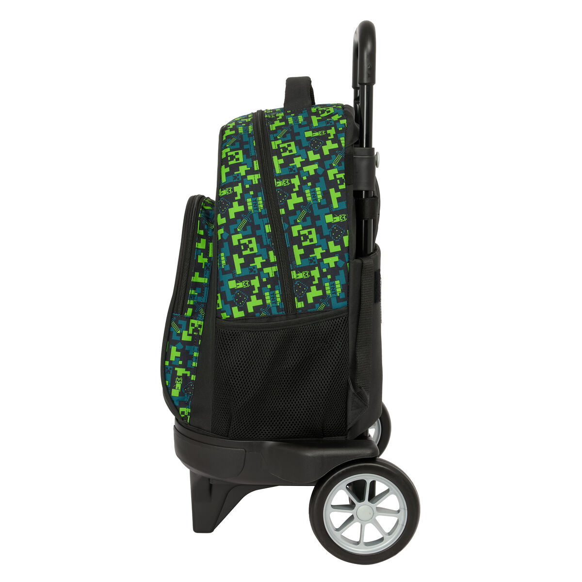 Mochila Escolar con Ruedas Minecraft Tnt Multicolor 33 x 45 x 22 cm