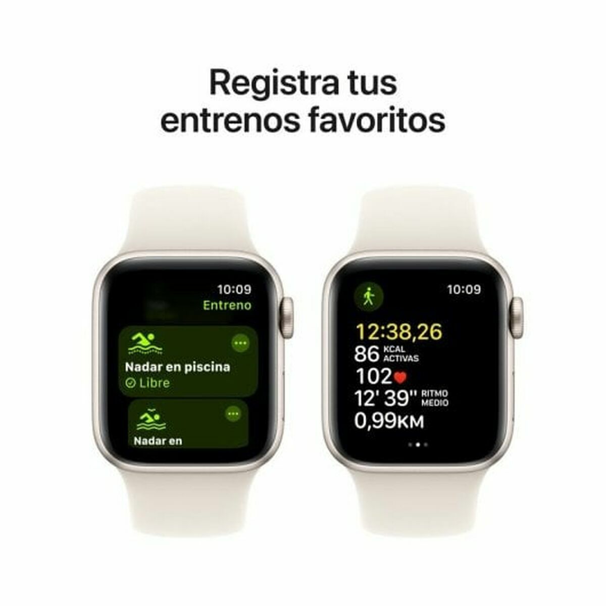Reloj Hombre Apple MXGJ3QL/A Beige