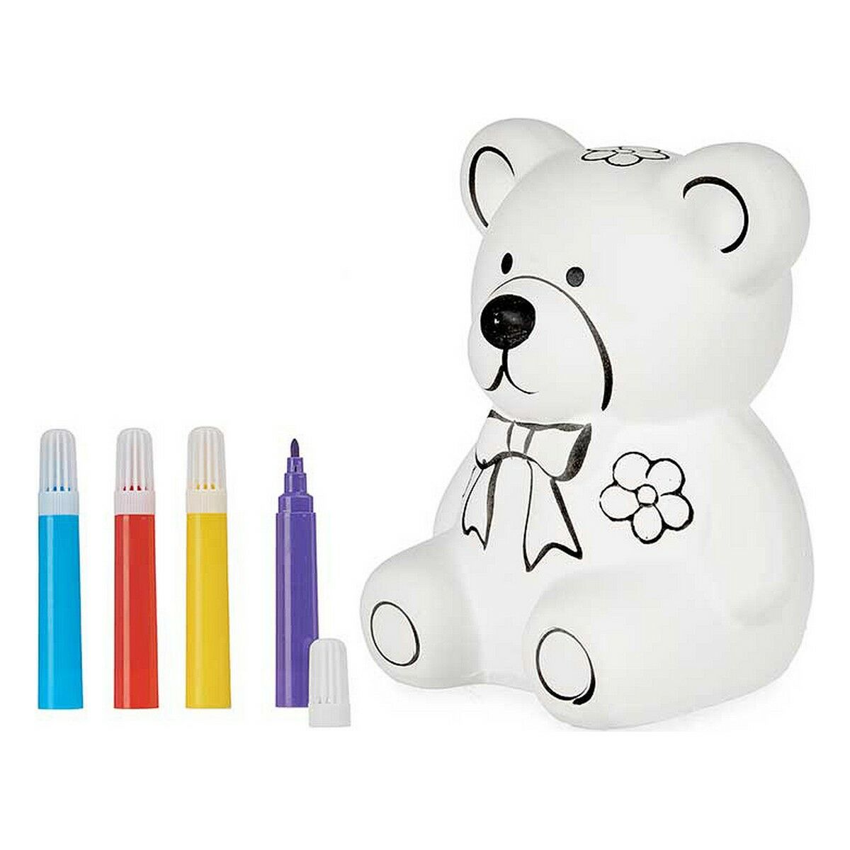 Hucha Pincello Cerámica 9 x 11,5 x 9 cm (12 Unidades)