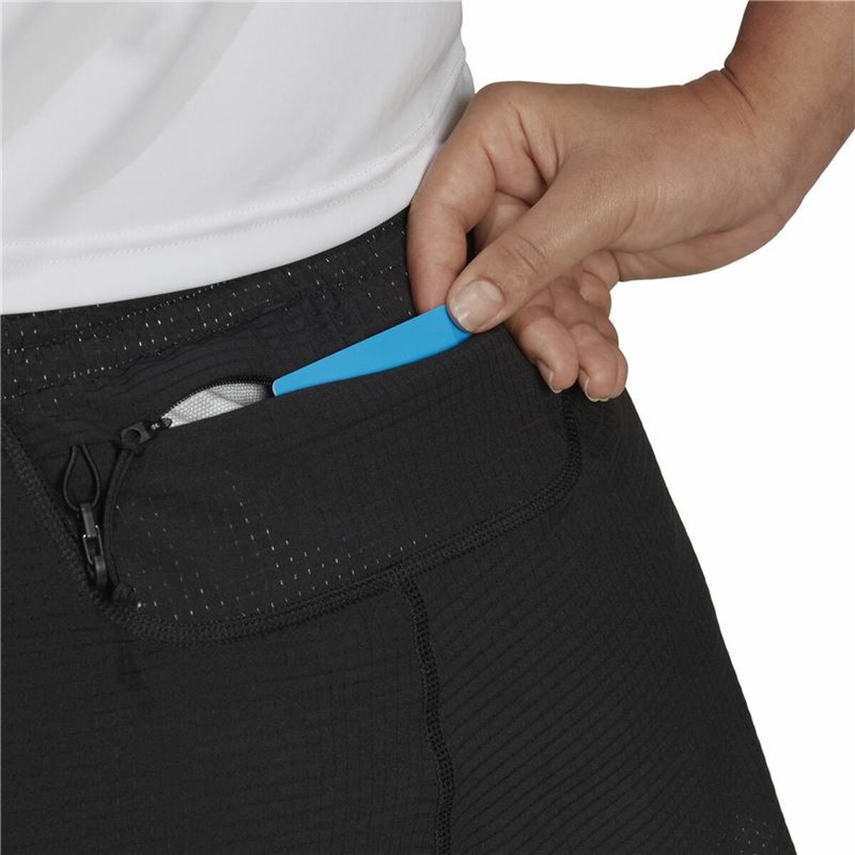 Pantalones Cortos Deportivos para Mujer Adidas Rnfastrt Ib Mujer Negro