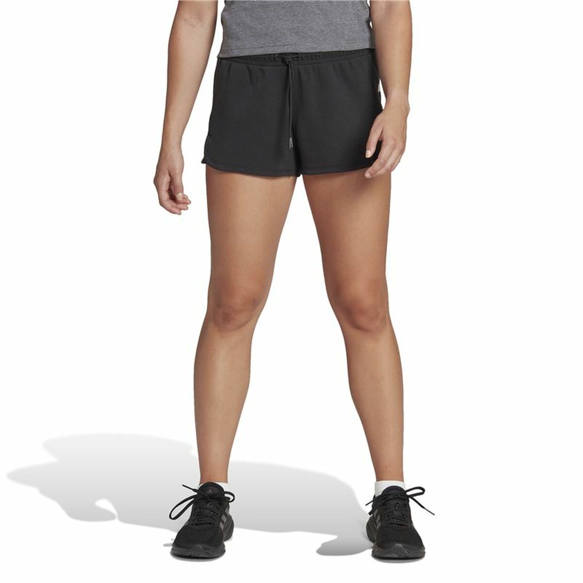 Pantalones Cortos Deportivos para Mujer Adidas Essentials Negro