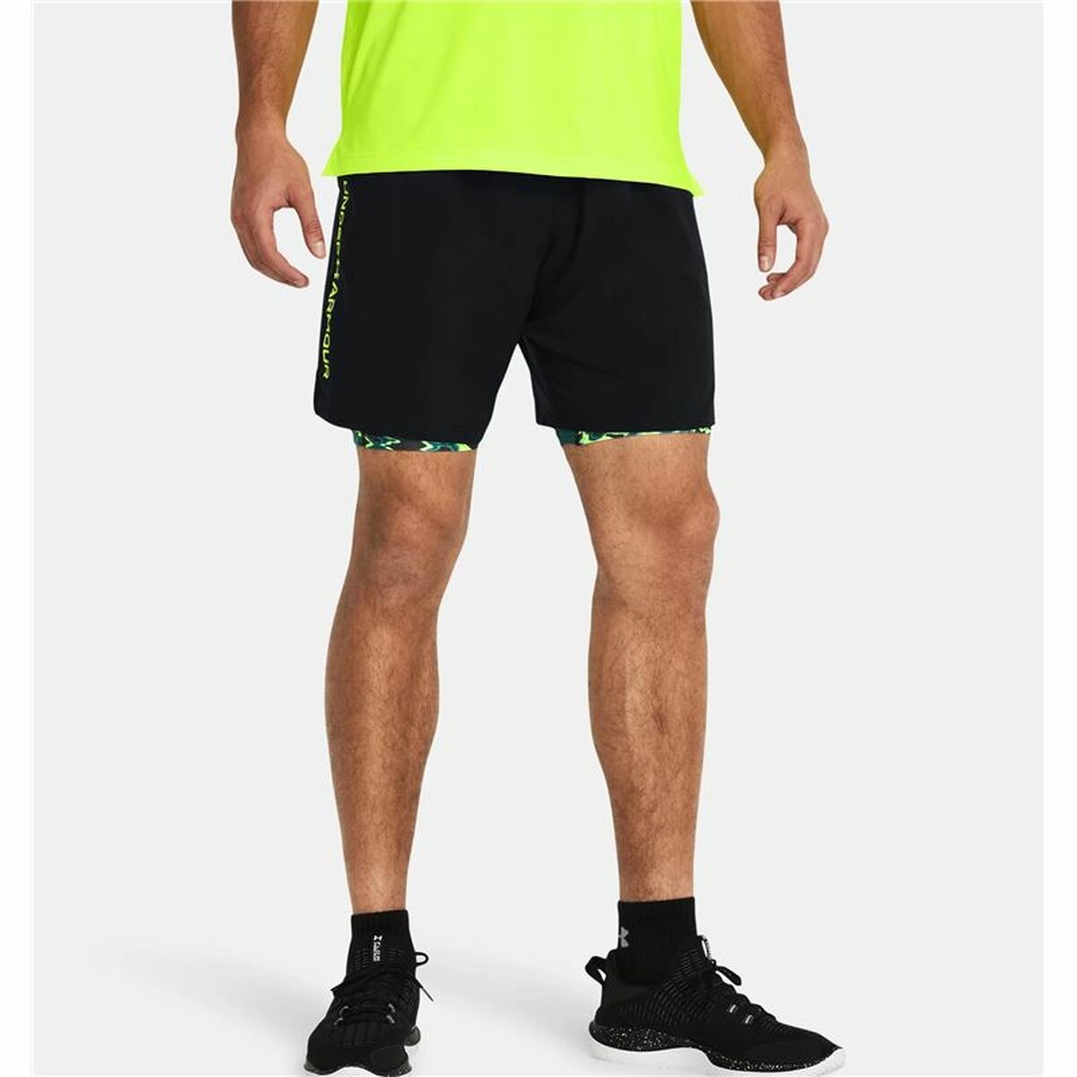Pantalones Cortos Deportivos para Hombre Under Armour Wordmark