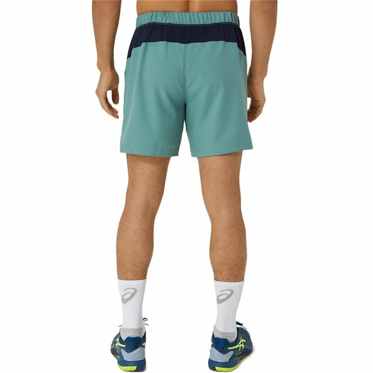Pantalones Cortos Deportivos para Hombre Asics Verde