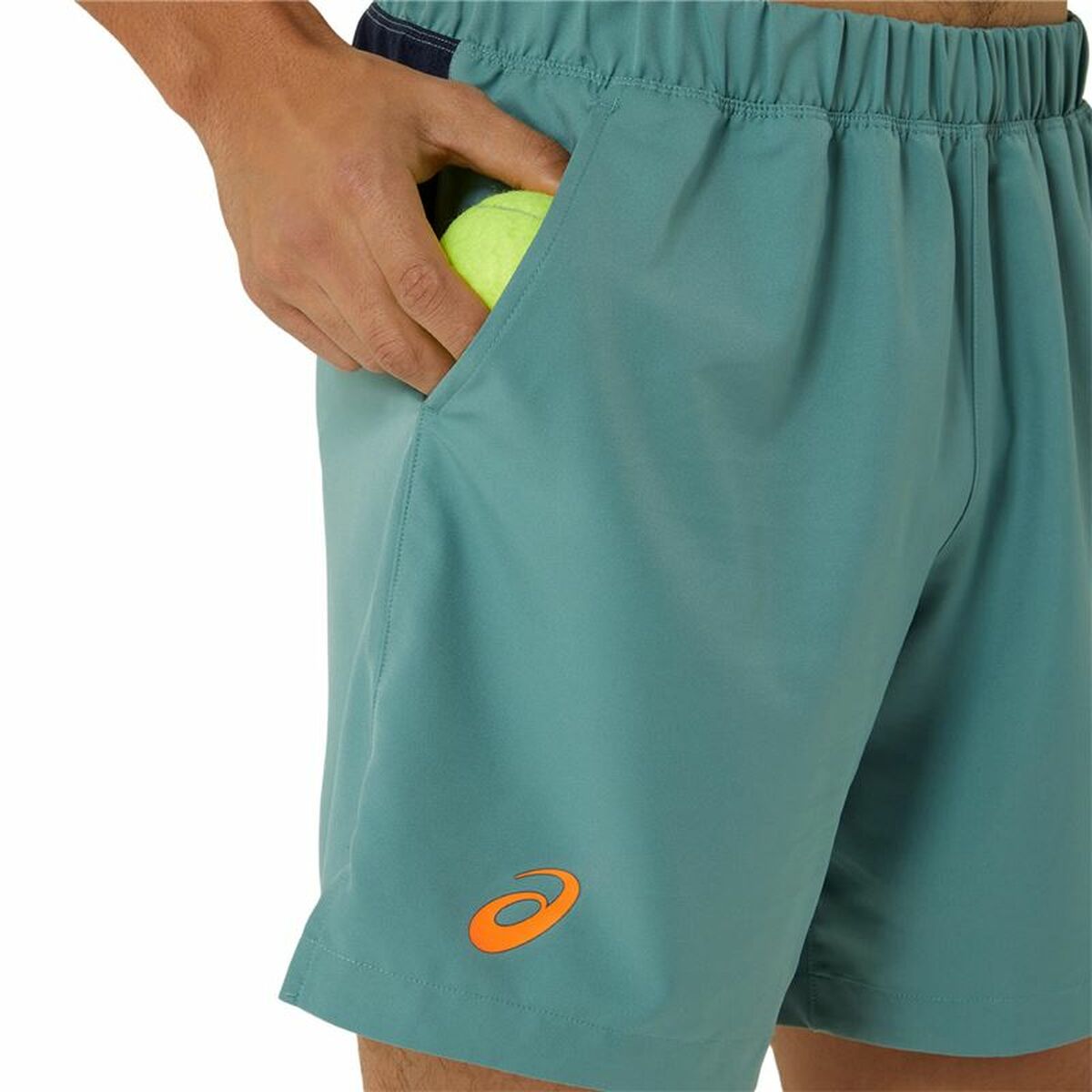 Pantalones Cortos Deportivos para Hombre Asics Verde