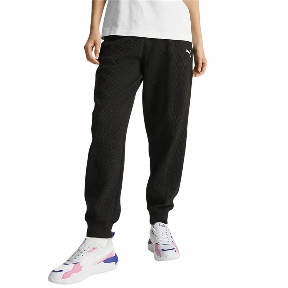 Pantalón de Chándal para Adultos Puma Her High Waist Pants Cl Mujer Mujer