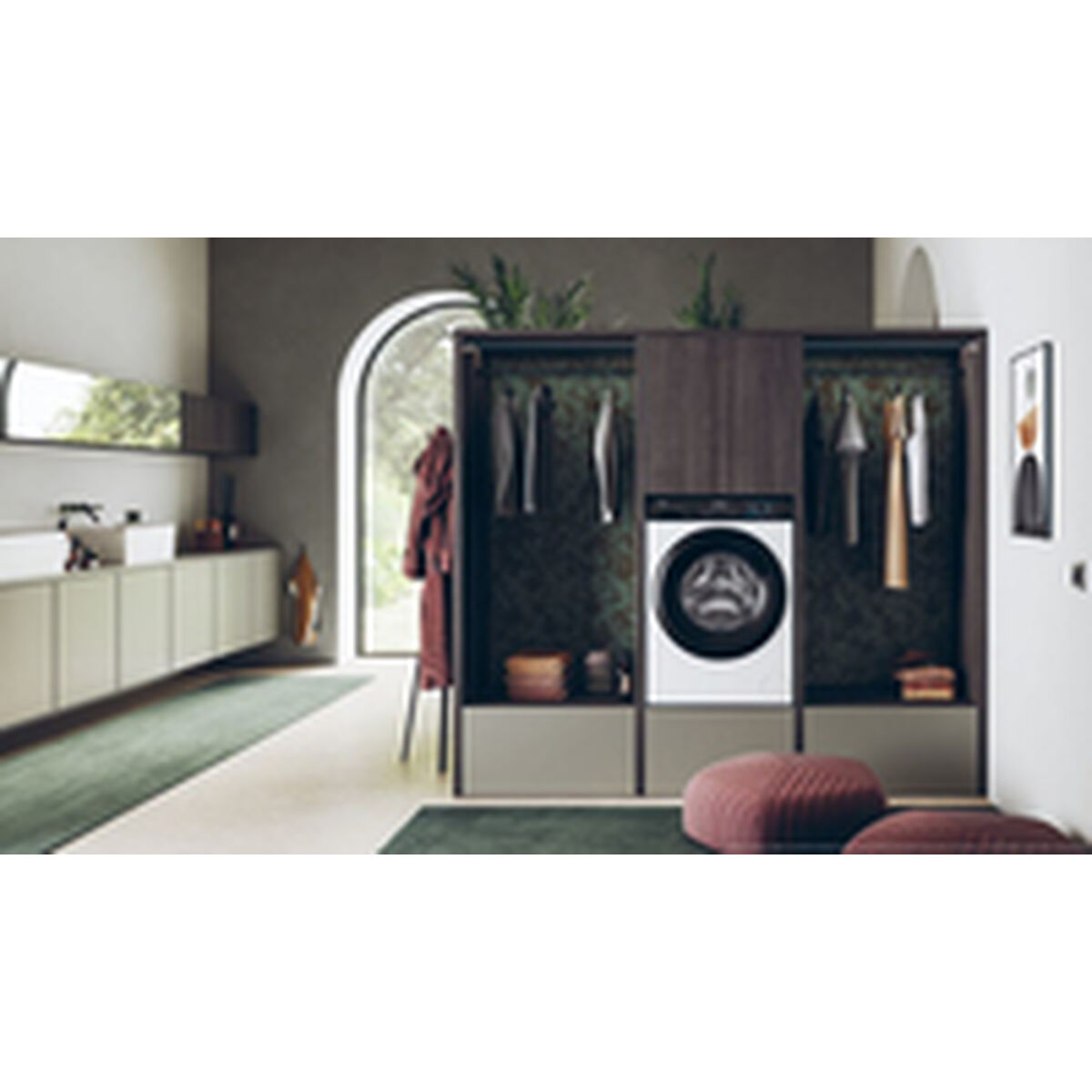 Lavadora Haier HW80BP14939IB 60 cm 1400 rpm 8 kg