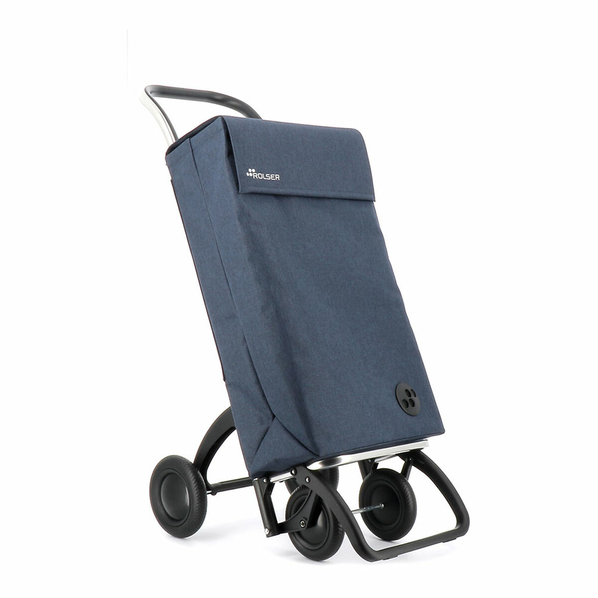 Carro de Compra Rolser sbelta tweed 4.2 Azul marino Plegable