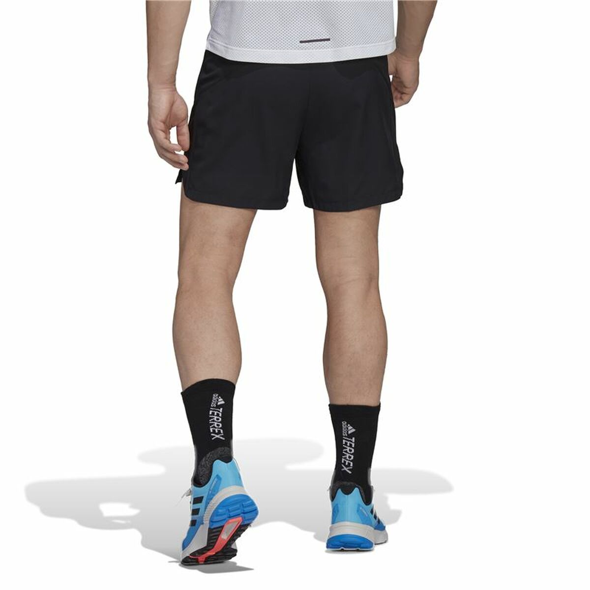 Pantalones Cortos Deportivos para Hombre Adidas Trailrt Hombre Negro