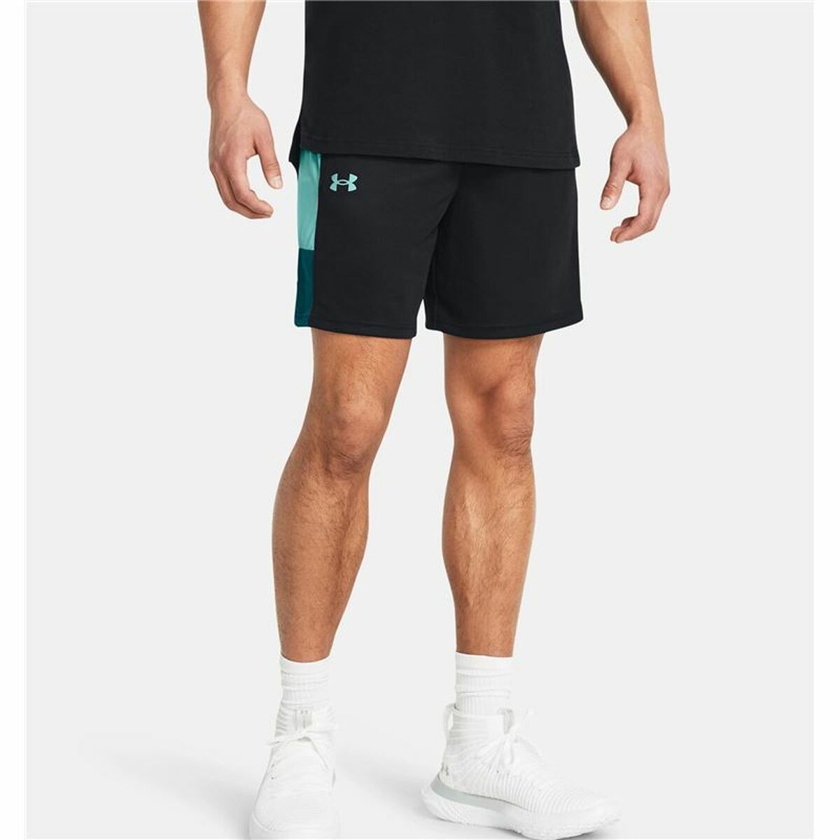 Pantalones Cortos de Baloncesto para Hombre Under Armour Baseline Negro