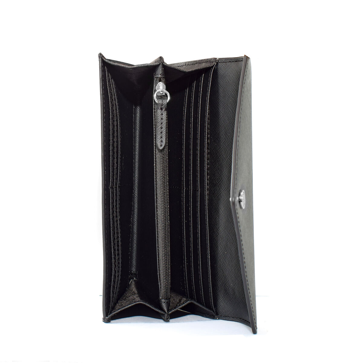 Cartera Mujer Michael Kors 35F3STVE7L-BLACK 19 x 10 x 3 cm