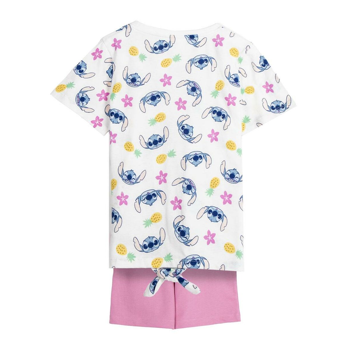 Conjunto de Ropa Stitch Rosa