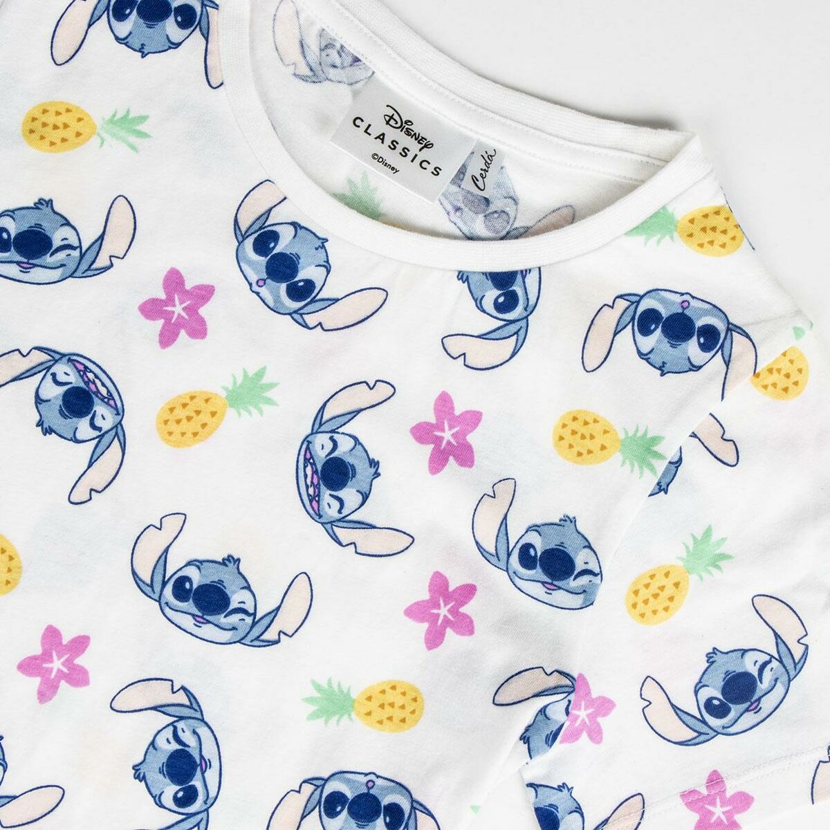 Conjunto de Ropa Stitch Rosa