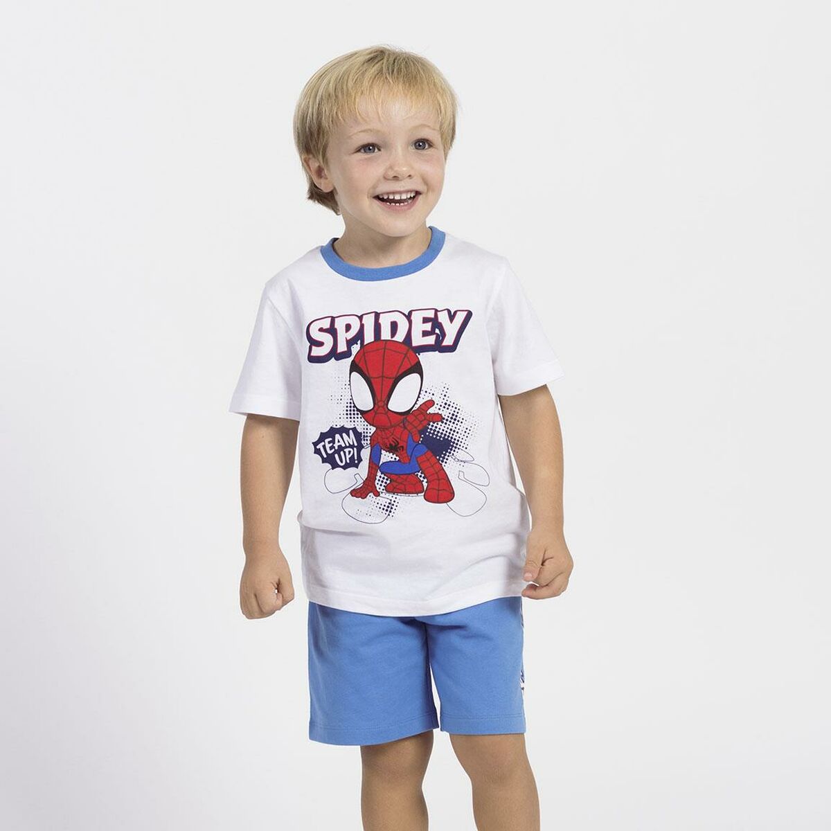 Conjunto de Ropa Spidey Blanco