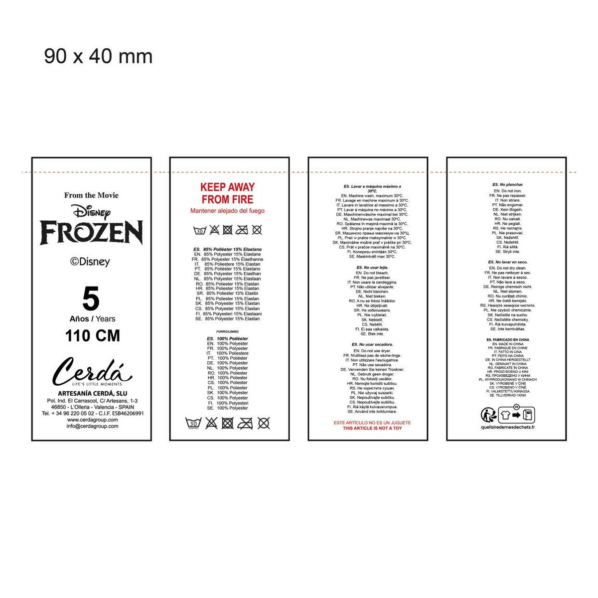 Bikini Frozen Multicolor