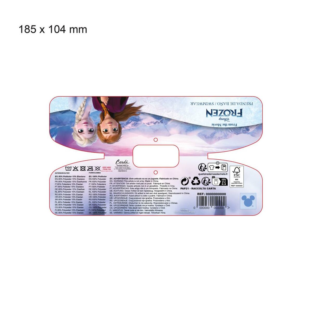 Bikini Frozen Multicolor