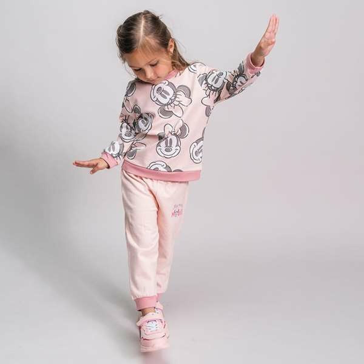 Chándal para Bebé Minnie Mouse Ocre