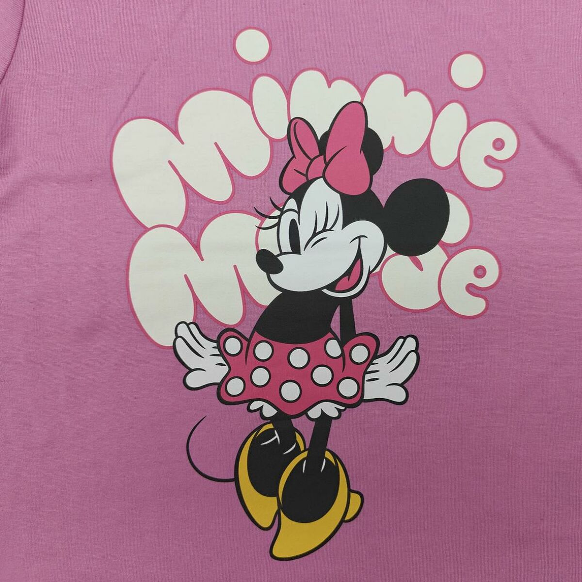 Pijama Infantil Minnie Mouse Rosa