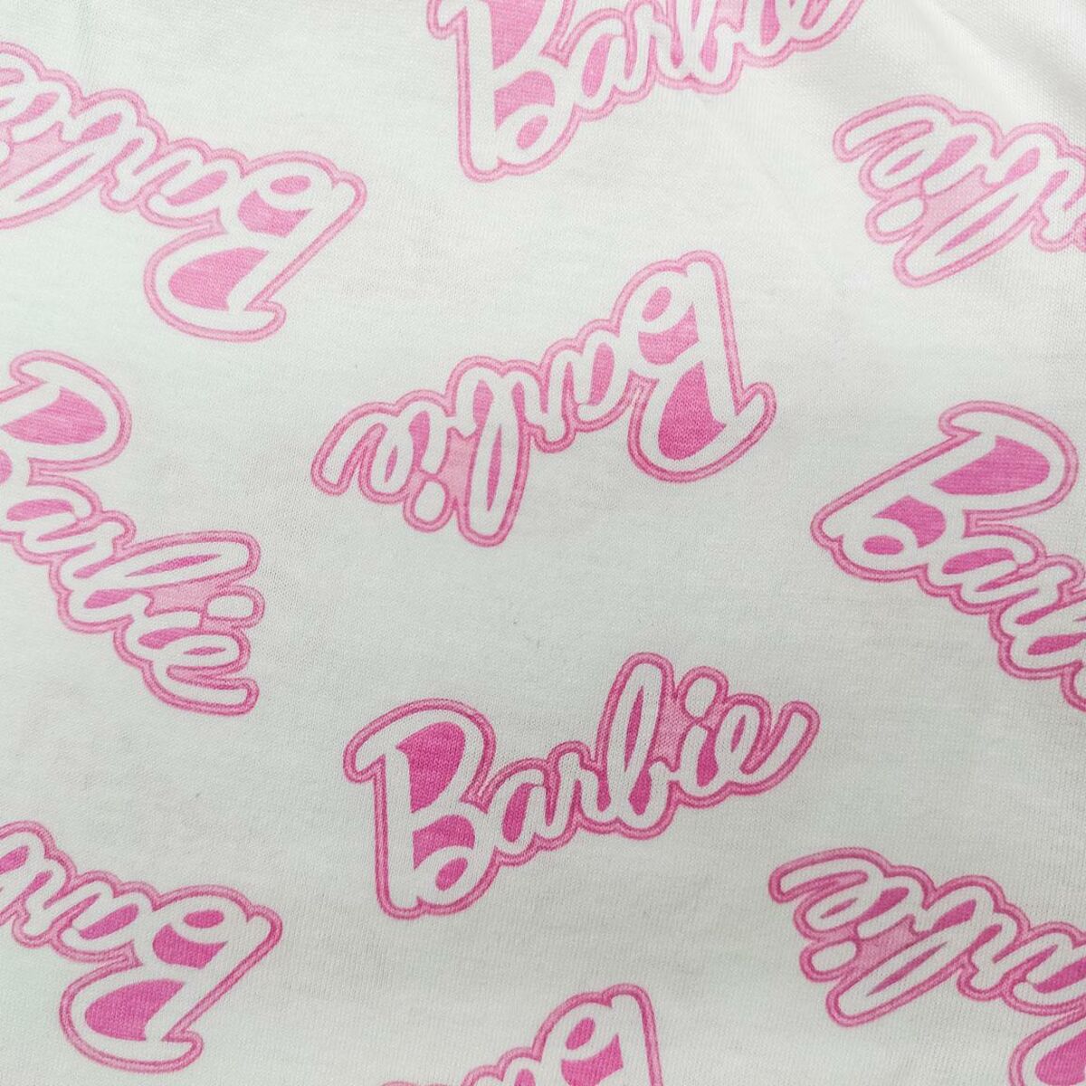 Pijama Infantil Barbie Rosa