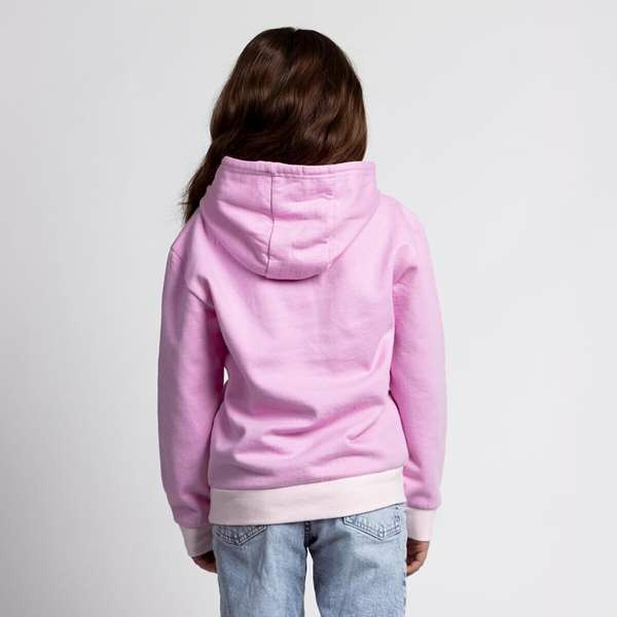 Sudadera con Capucha Niña Barbie Rosa
