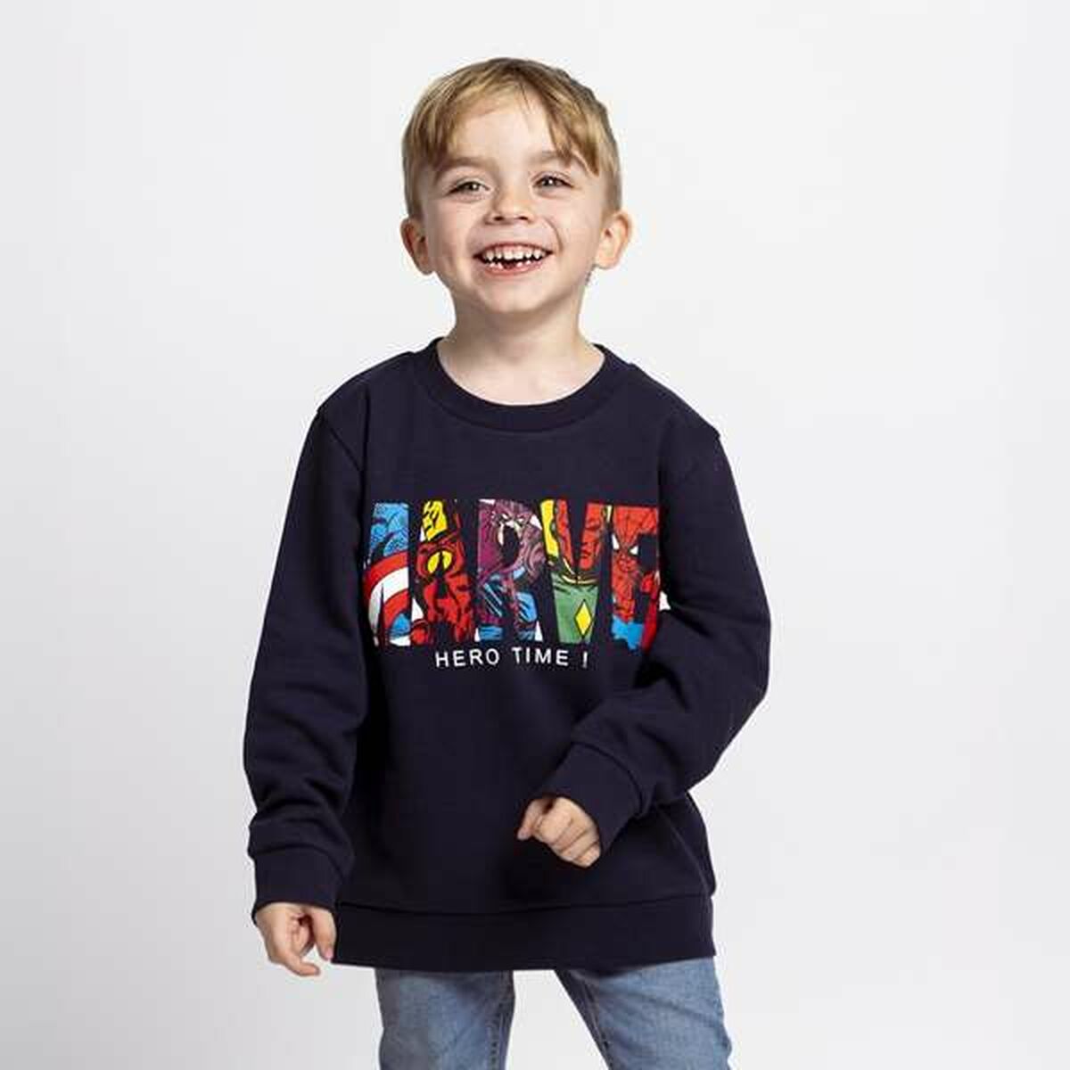 Sudadera Infantil Marvel Azul oscuro
