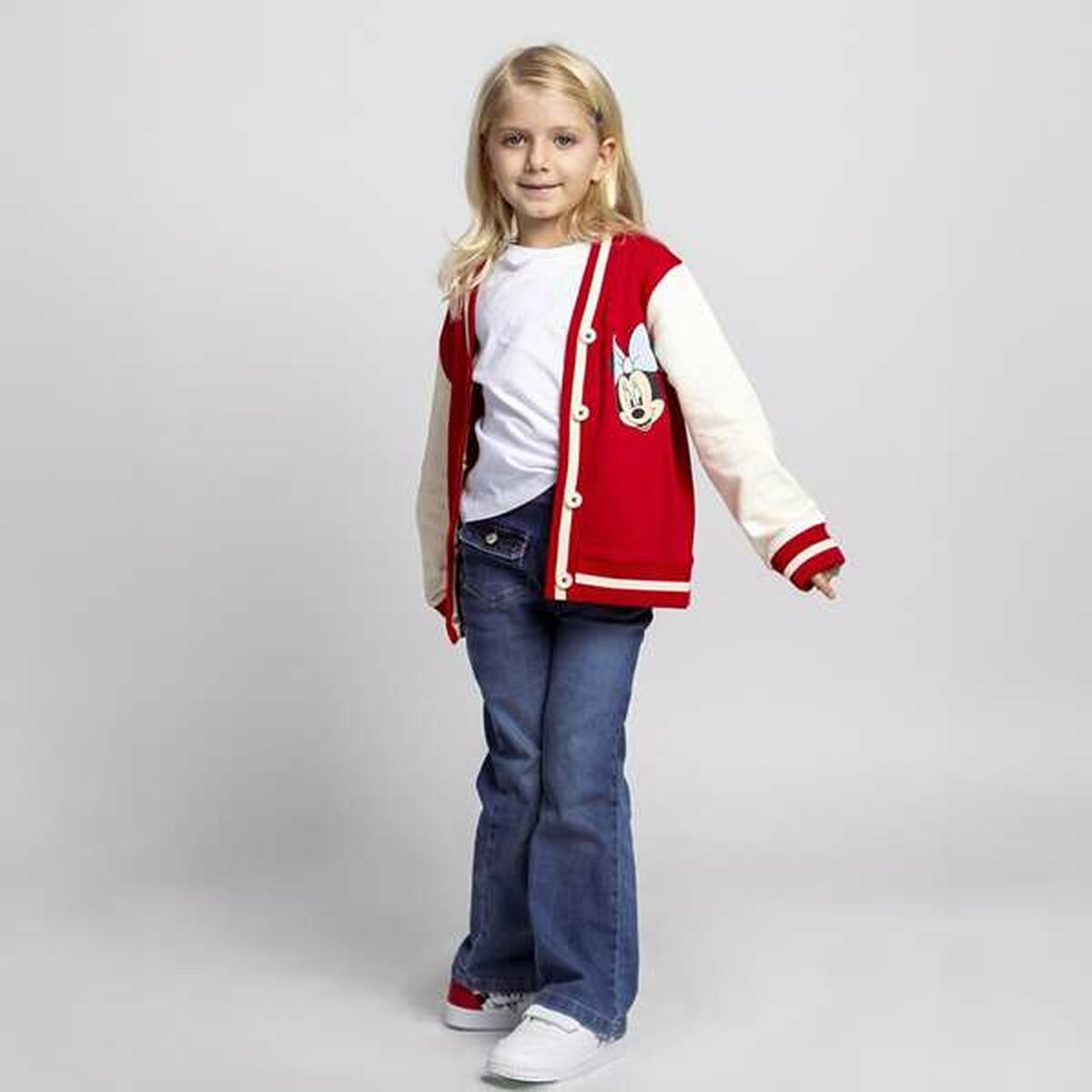 Chaqueta de Chándal para Niños Minnie Mouse Rojo