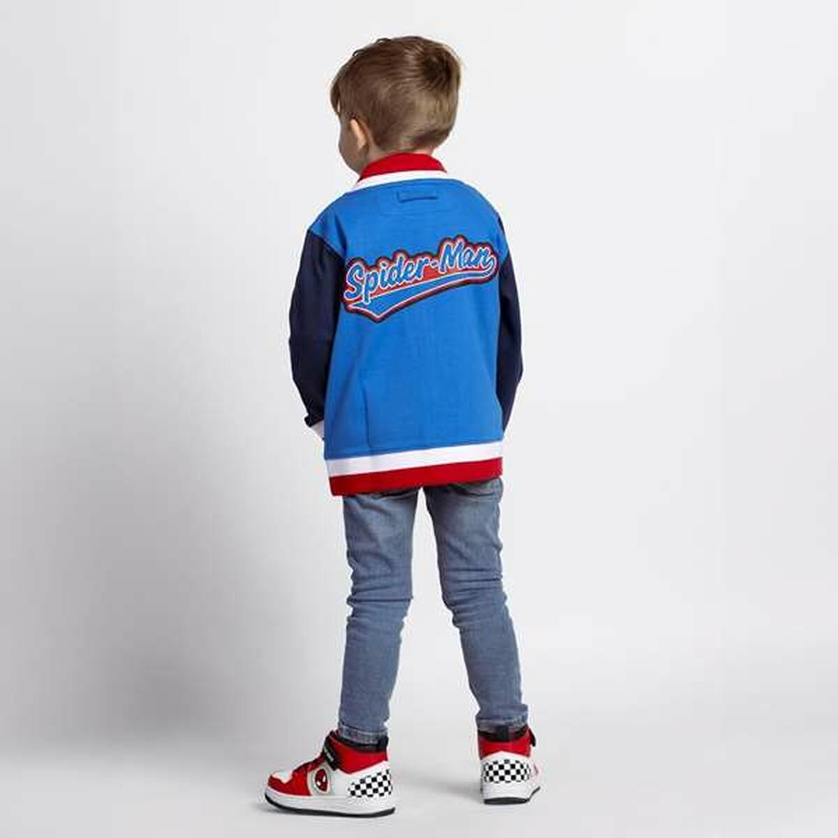 Chaqueta de Chándal para Niños Spider-Man Azul