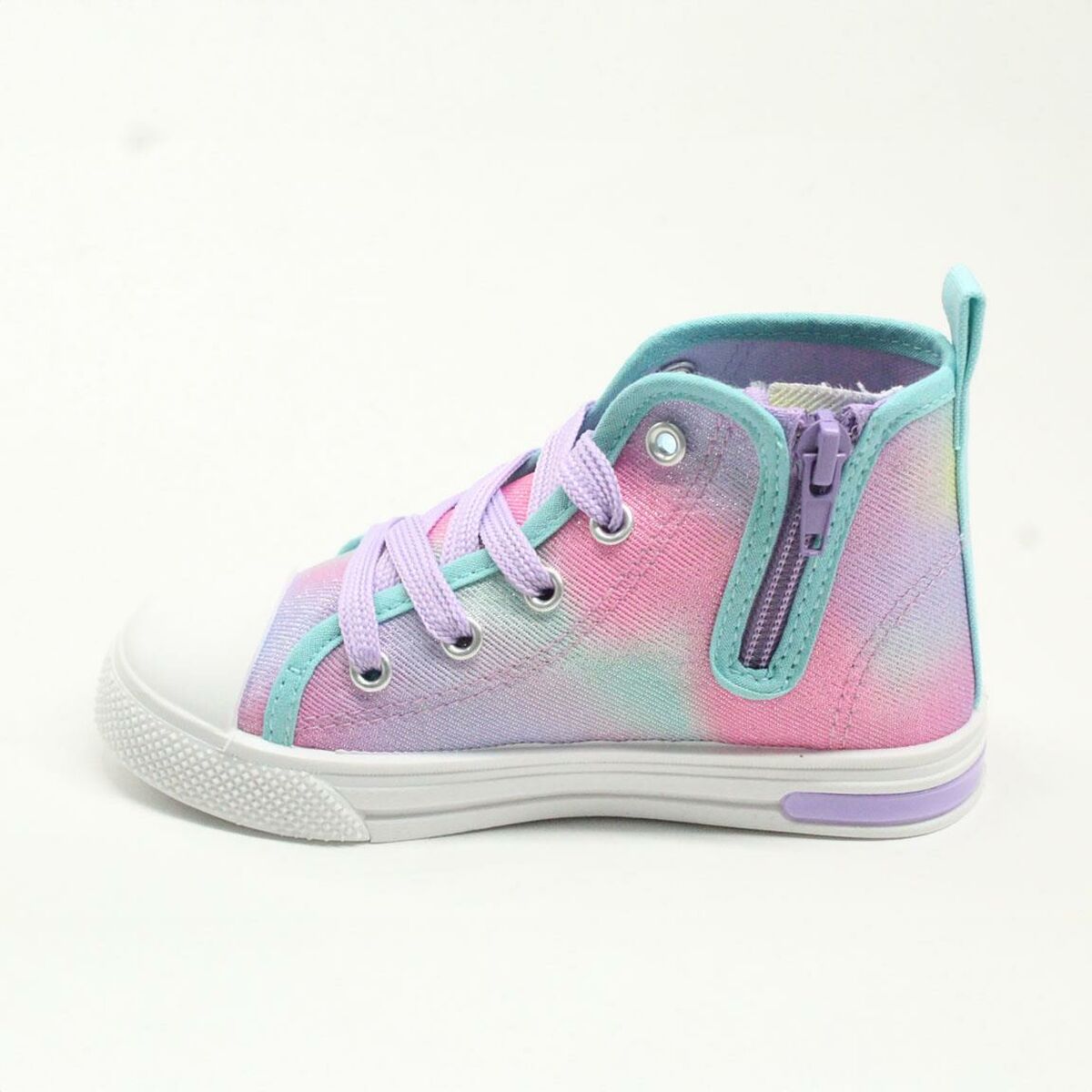 Zapatillas Casual Con LED Stitch Multicolor