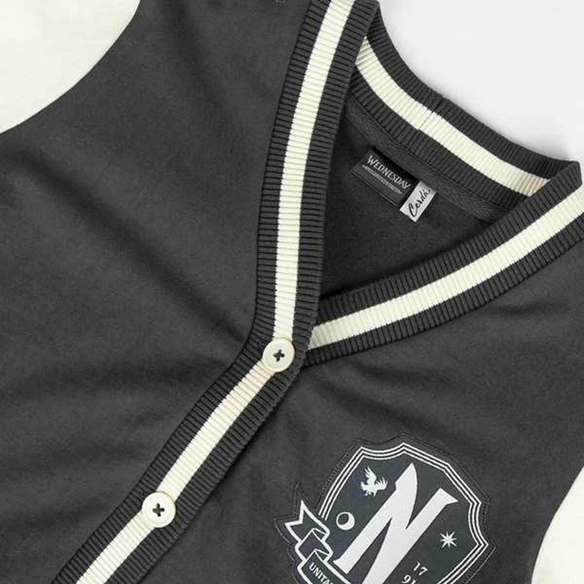 Chaqueta de Chándal para Niños Wednesday Gris oscuro