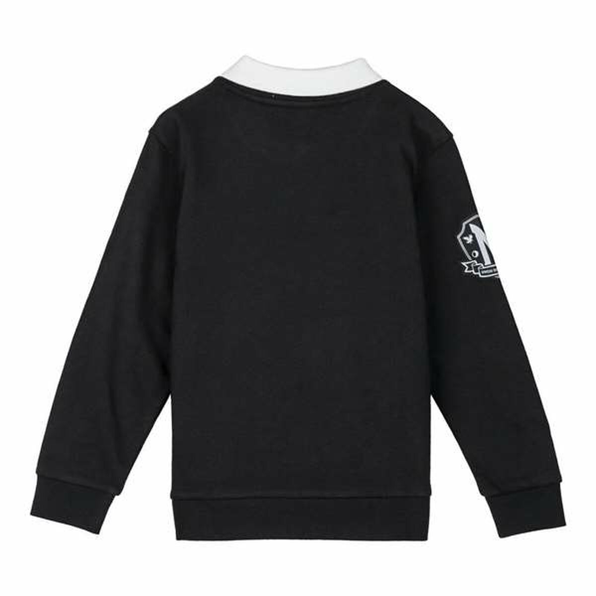 Sudadera Infantil Wednesday Gris oscuro