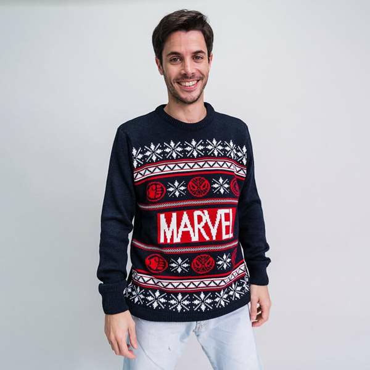 Jersey Unisex Marvel Azul oscuro