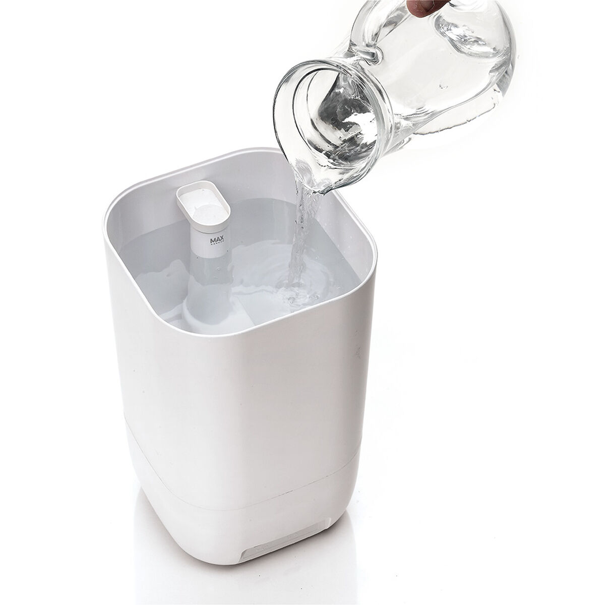 Humidificador Ultrasónico Difusor de Aromas con LED LAICA 25 W 3,3 L Blanco