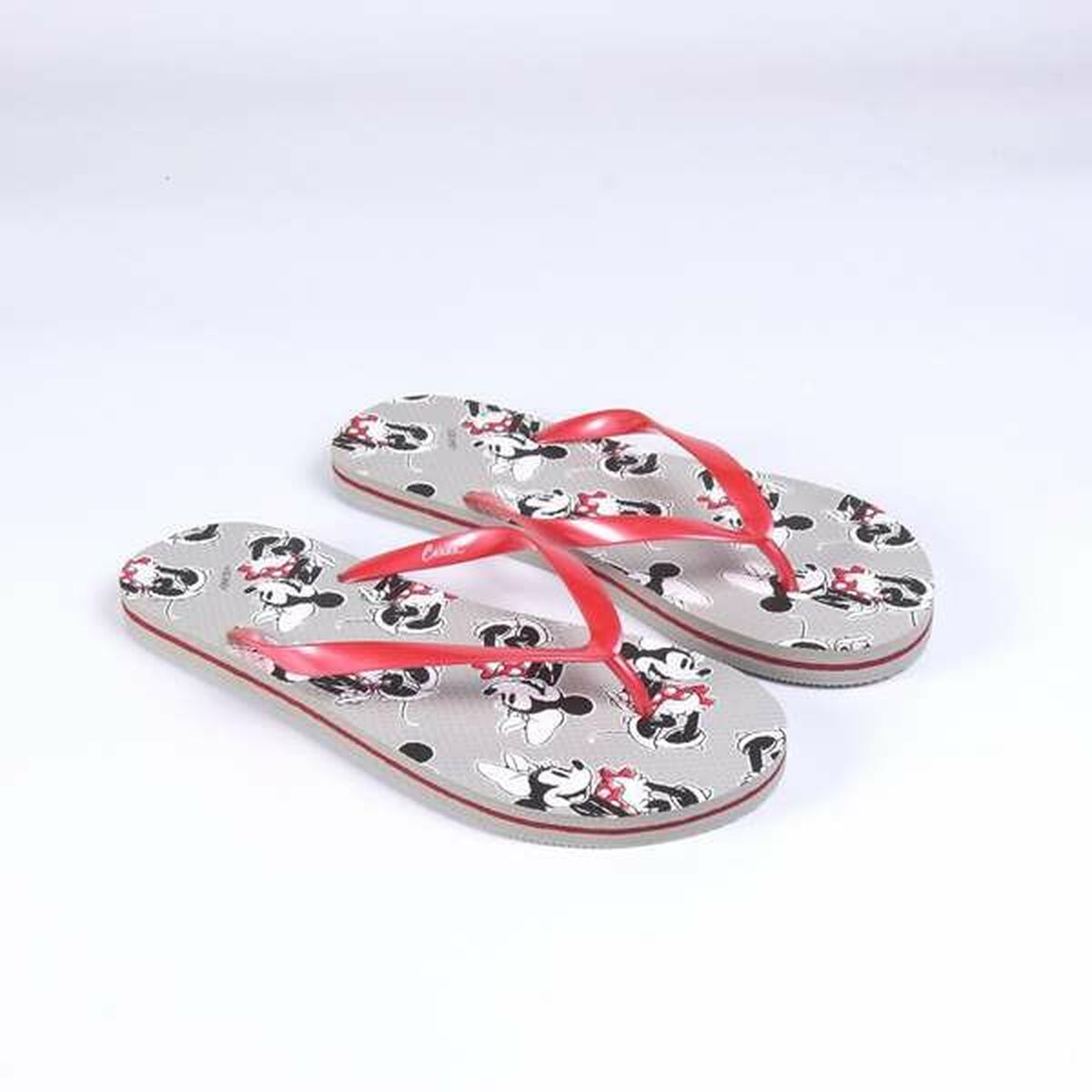 Sandalias Infantiles Minnie Mouse Gris