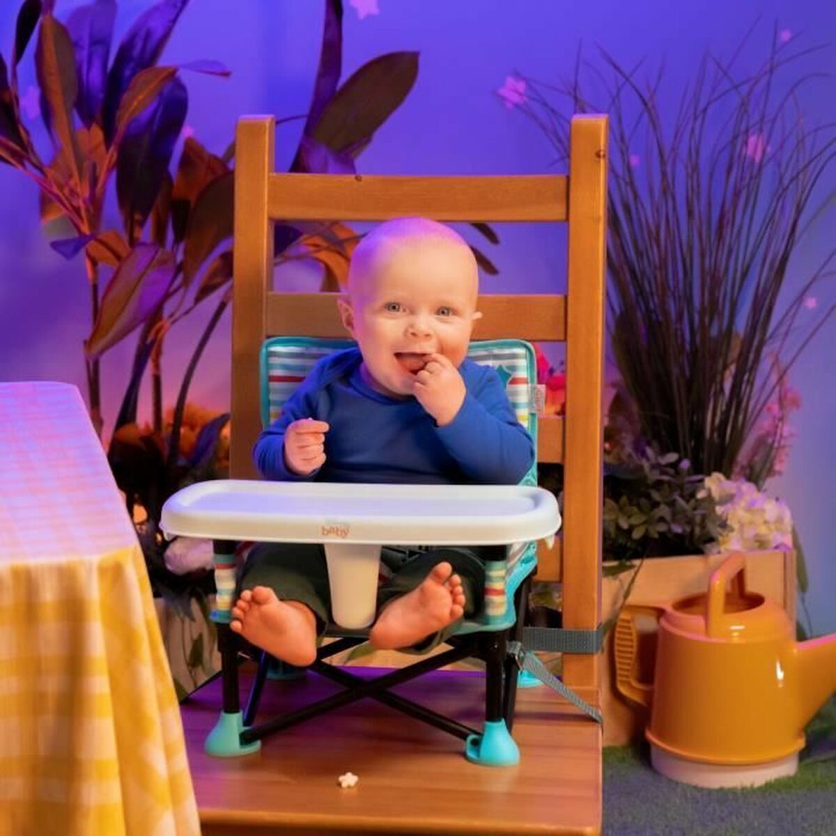 Elevador Disney Pop 'n Sit Azul