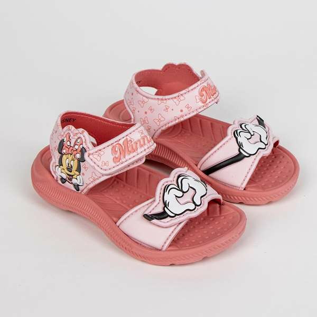 Sandalias Infantiles Minnie Mouse Rosa