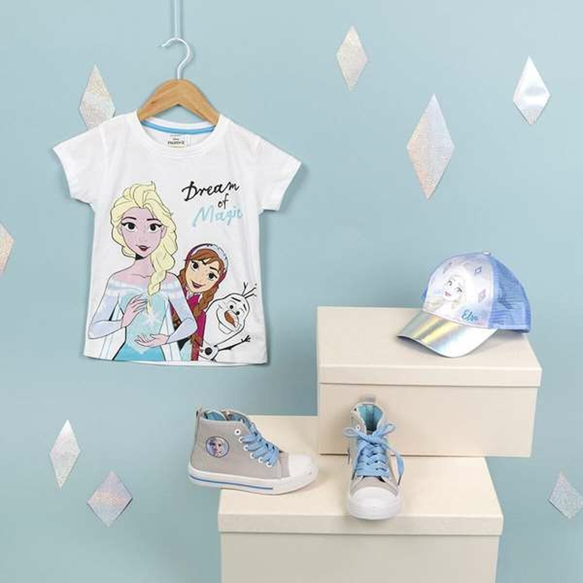 Botas Casual Infantiles Frozen Gris