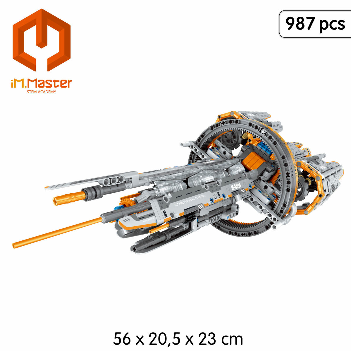 Juego de Construcción IM Master 987 Piezas