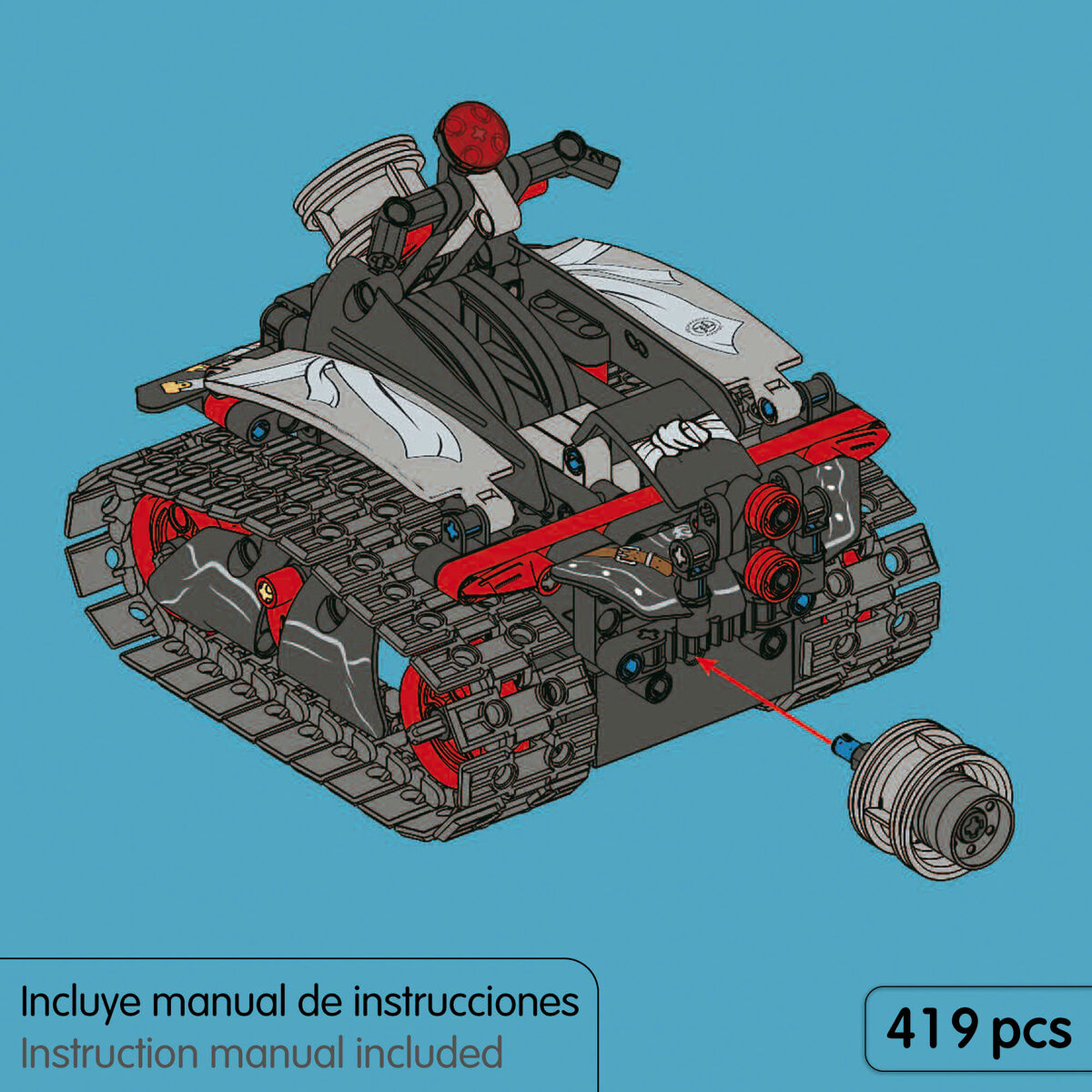 Juego de Construcción IM Master 419 piezas