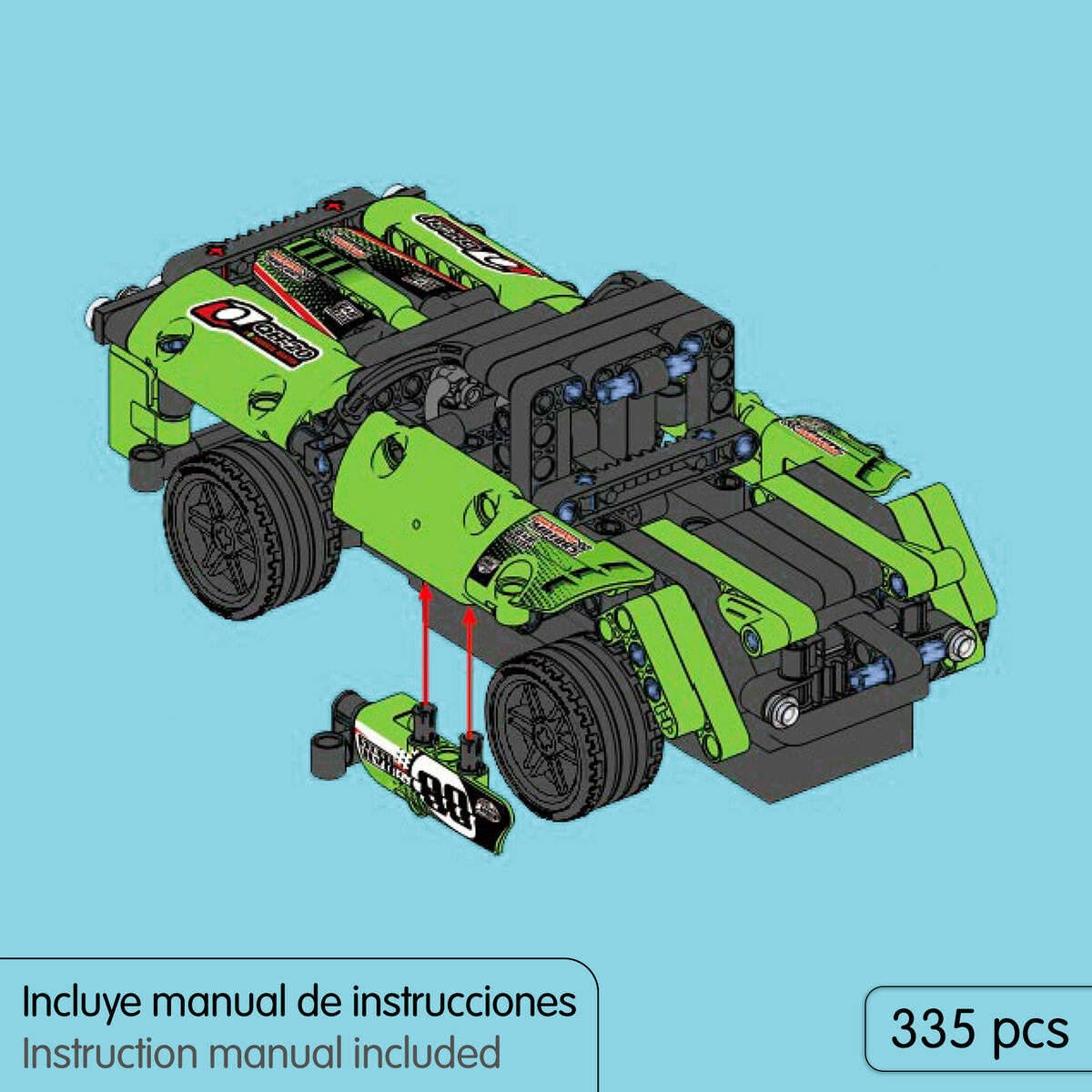 Juego de Construcción IM Master 335 Piezas
