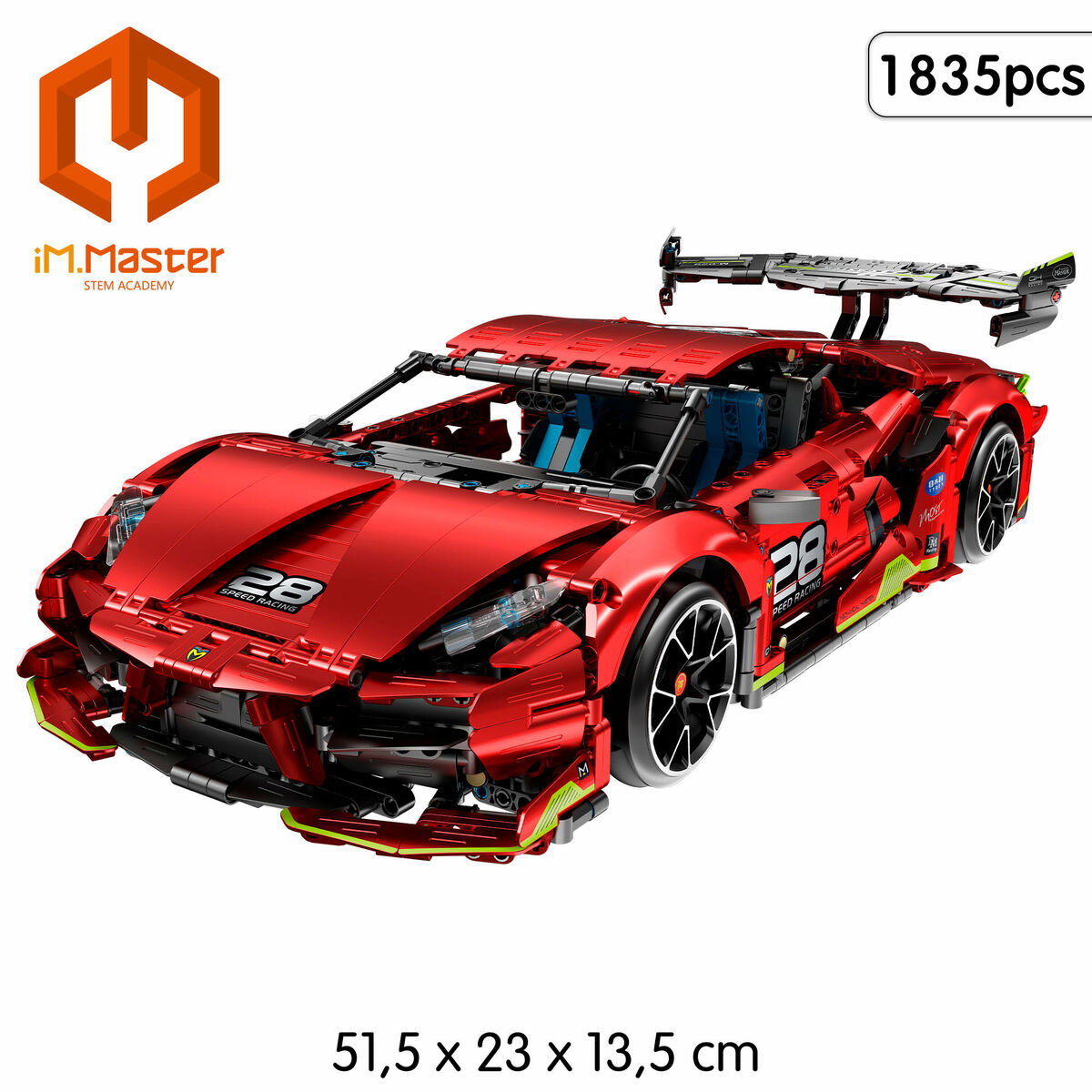 Juego de Construcción IM Master 1835 Piezas