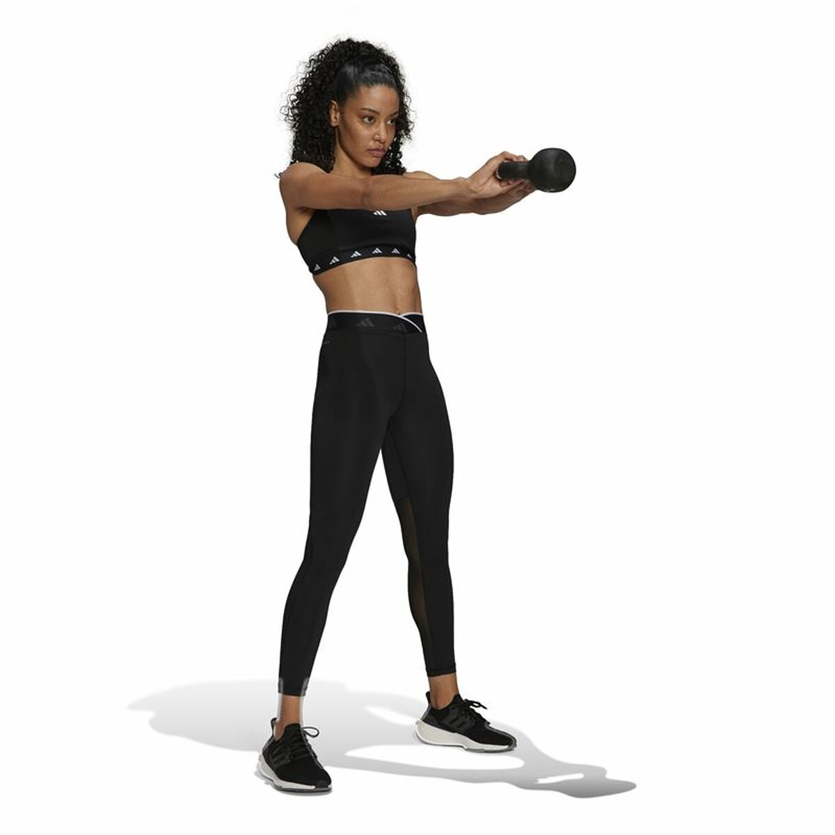 Mallas Deportivas de Mujer Adidas Tf Vsh 7/8 T Negro