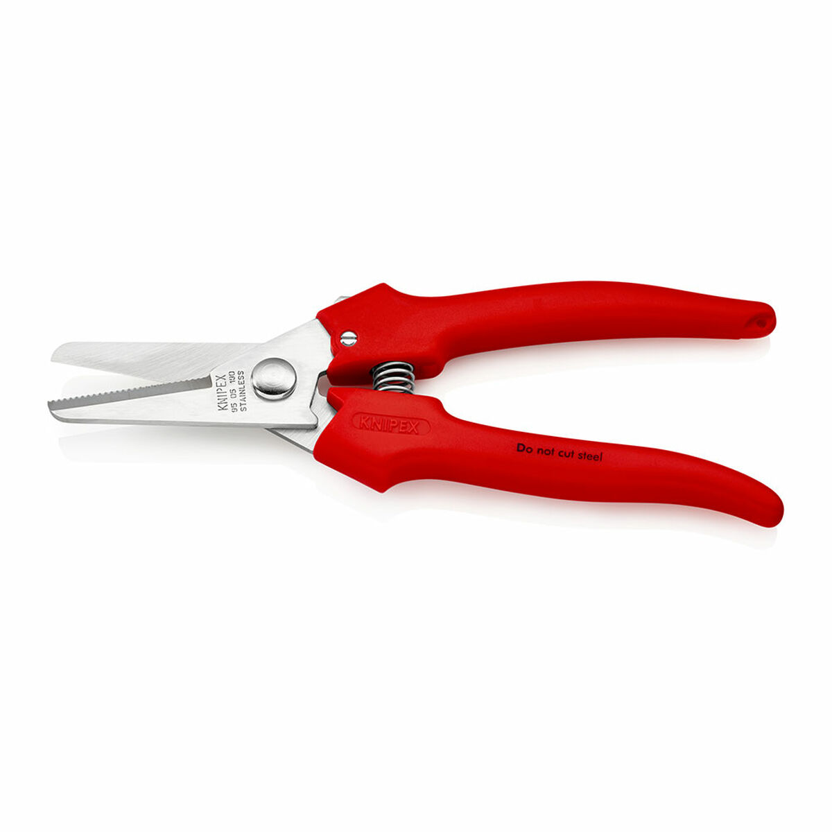 Tijeras Knipex 9505190 19 cm Acero Inoxidable Plástico