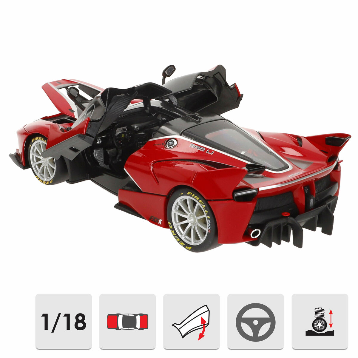 Coche Bburago Ferrari FXX K #88 1:18
