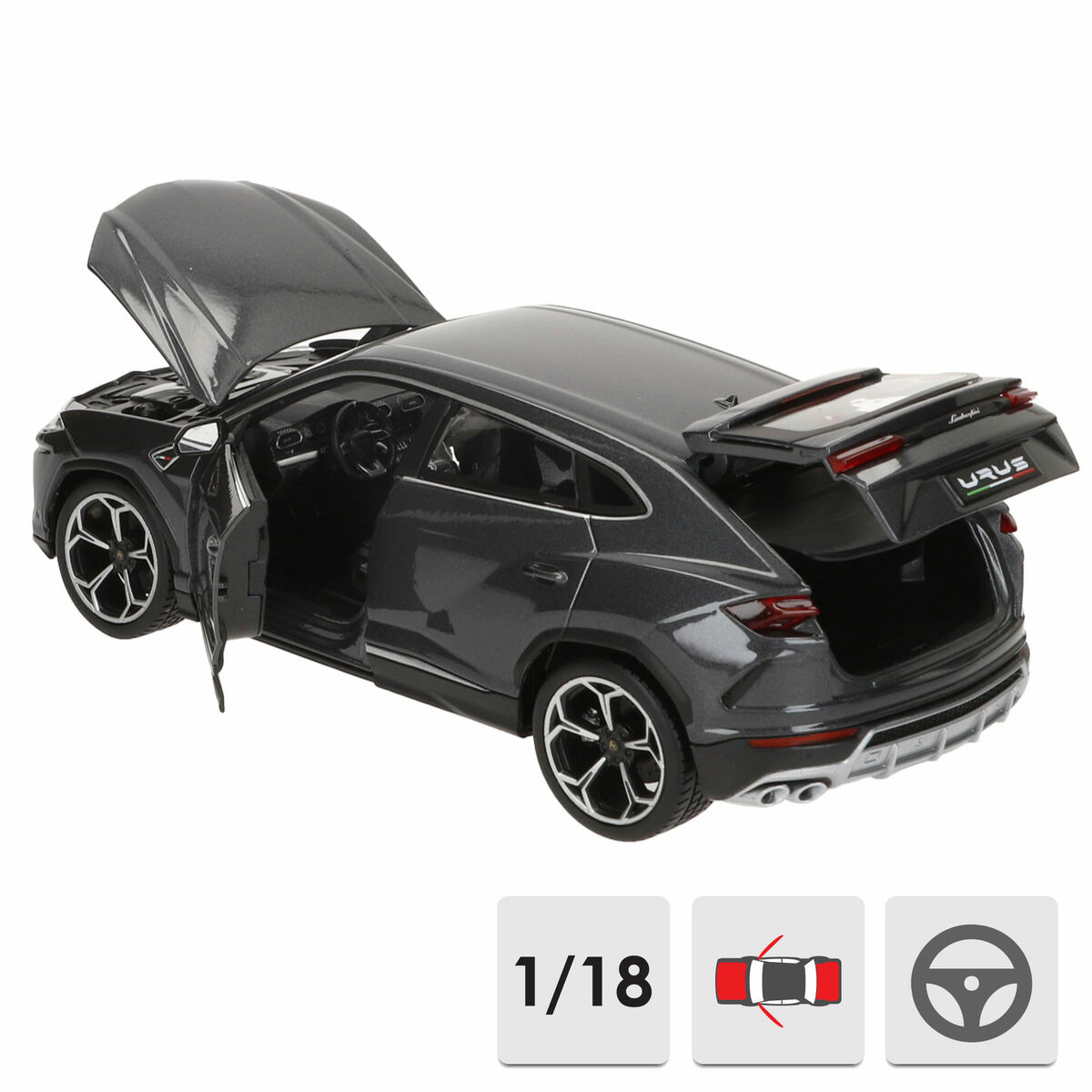 Coche Bburago GT-Lamborghini Urus 1:18