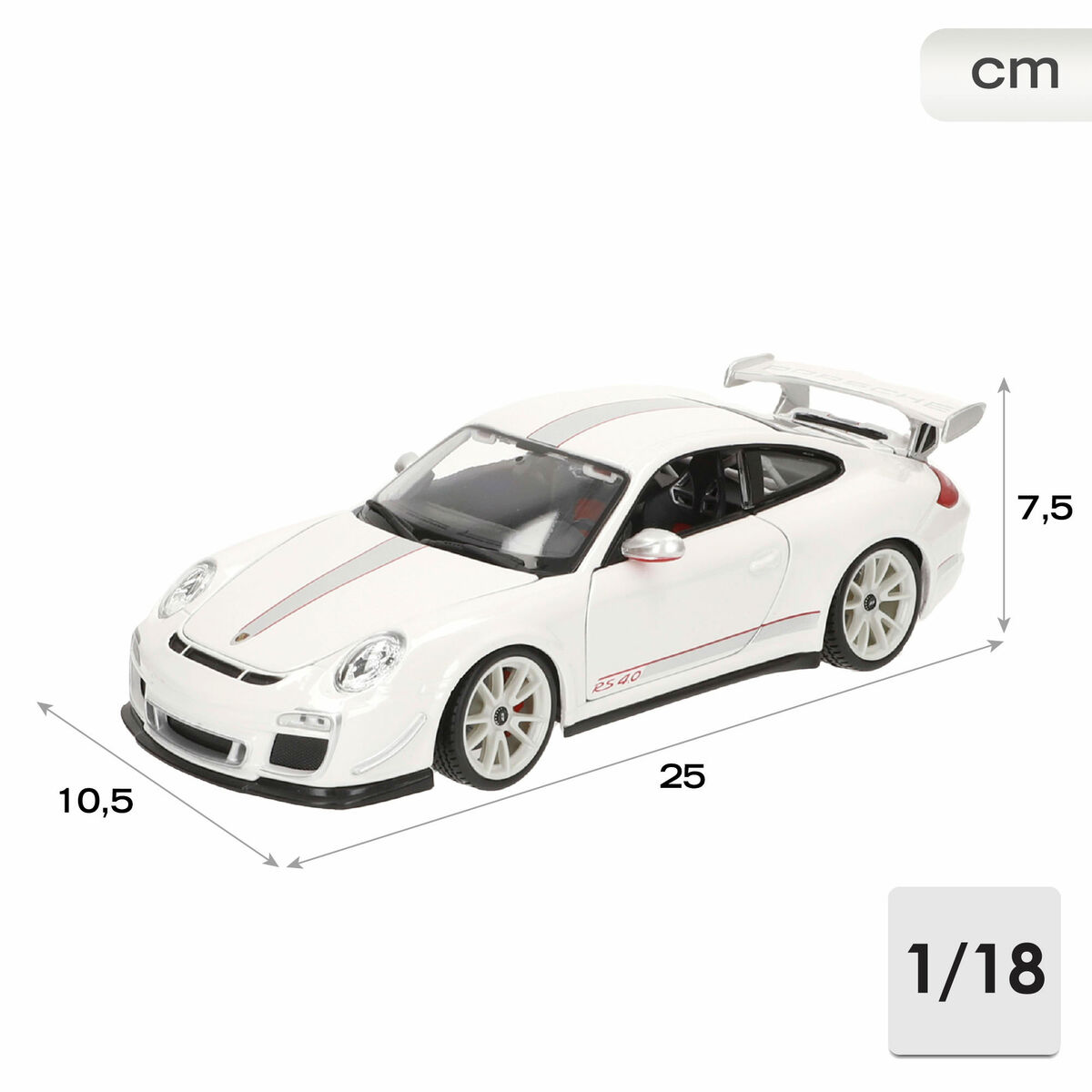 Coche Bburago GT-Porsche GT3 RS 4.0 1:18