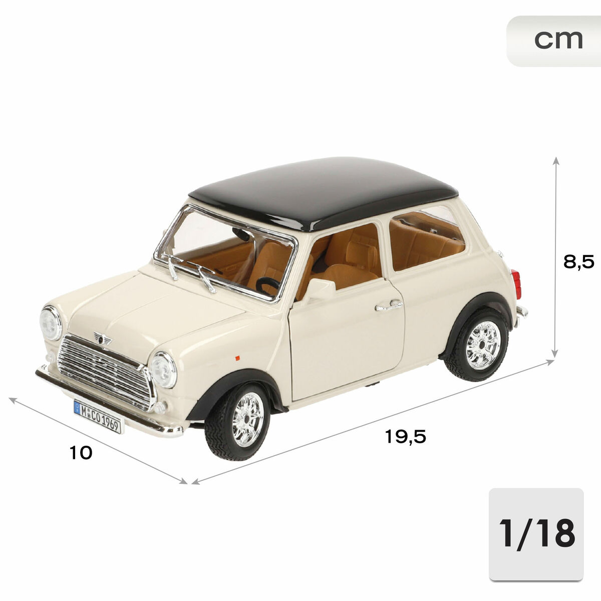 Coche Bburago GT-Mini Cooper(1969) 1:18
