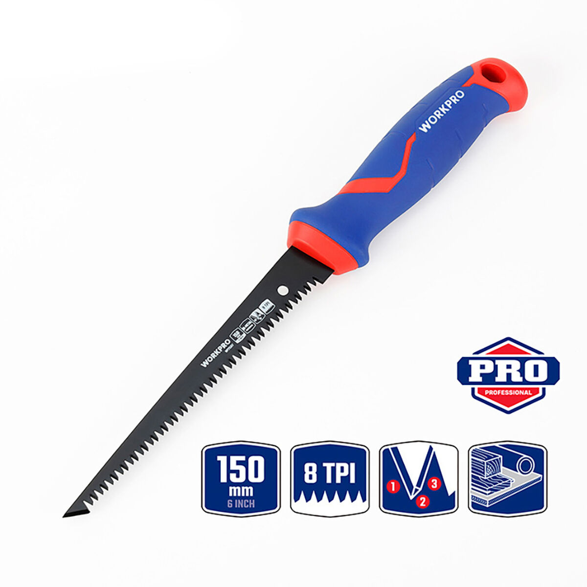 Sierra Workpro 15 cm Mampostería/Obra