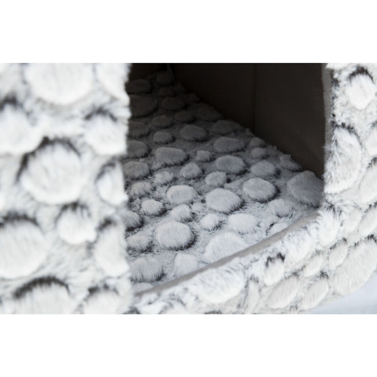 Caseta Trixie Blanco Gris 32 × 42 × 32 cm